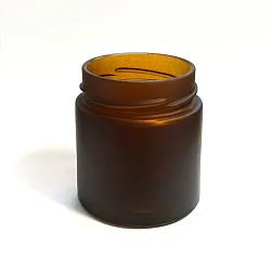 Банка коричневая матовая, 200 мл