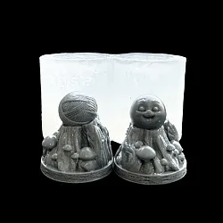 Молд силиконовый "Колобок и клубок (пешки)"