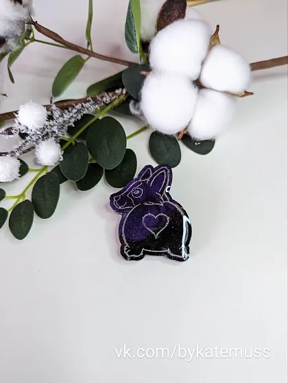 Молд силиконовый "Корги" от @x.stitching_