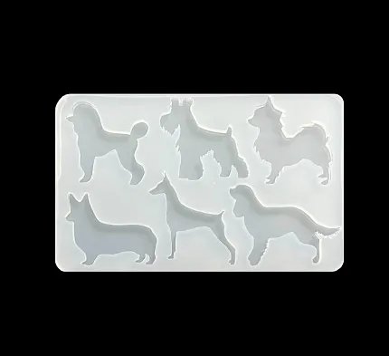 Молд силиконовый "Набор собак"