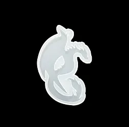 Молд силиконовый "Елочная игрушка "Дракон"