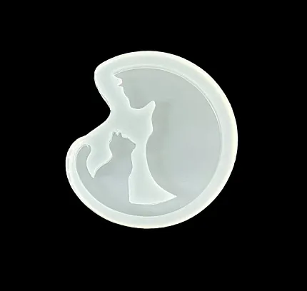 Молд силиконовый "Кошка с котенком"