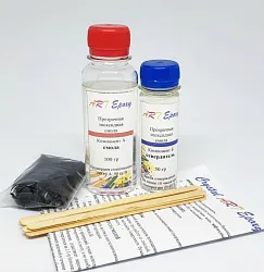 Ювелирная эпоксидная смола Crystal ART Epoxy, 150 грамм