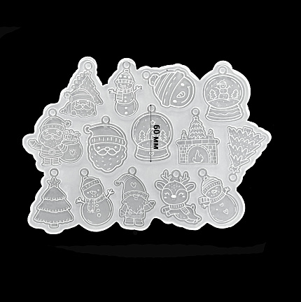 Молд силиконовый "Новогодний набор"