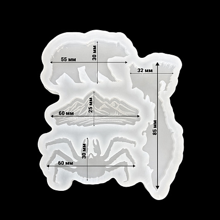 Молд силиконовый "Камчатка"