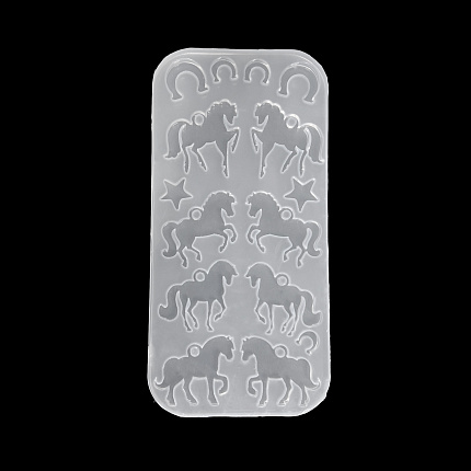 Молд силиконовый "Мини лошадки"