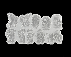 Молд силиконовый "Набор героев поттерианы"