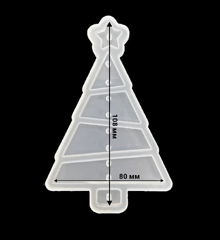 Молд силиконовый "Елка"