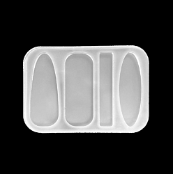 Молд силиконовый для создания заколок "4 заколки"