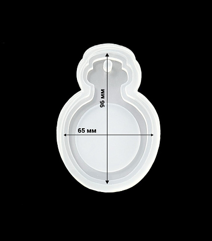 Молд силиконовый "Бутылочка (шейкер)" от @x.stitching_