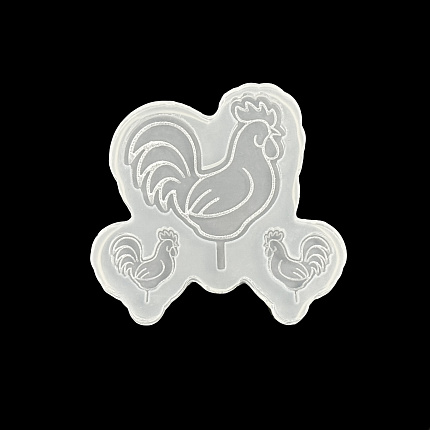 Молд силиконовый "Петушок на пралочке"