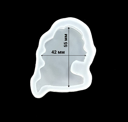 Молд силиконовый "Дева"