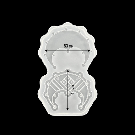 Молд силиконовый "Лунница"