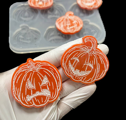 Молд силиконовый "Тыквы"