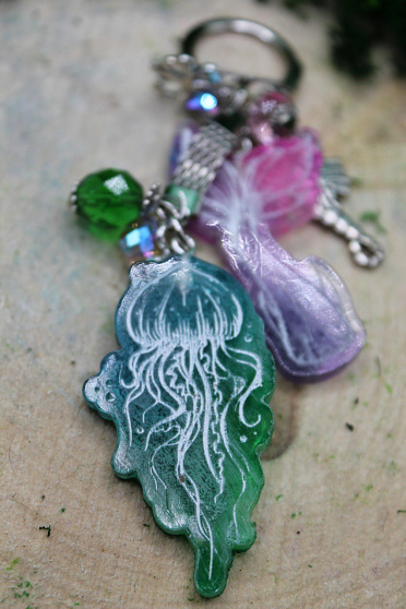 Молд силиконовый "Рыбки" с гравировкой от @x.stitching_