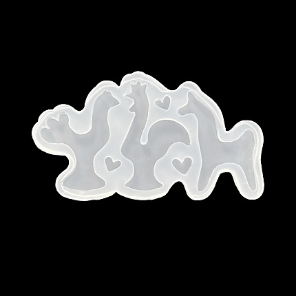 Молд силиконовый "Филимоновские броши"