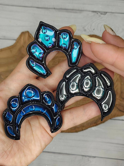 Молд силиконовый "3 кокошника"