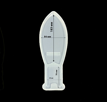 Молд силиконовый "Подставка для телефона "Доска для серфа большая"