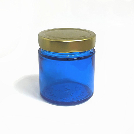 Банка голубая, 200 мл