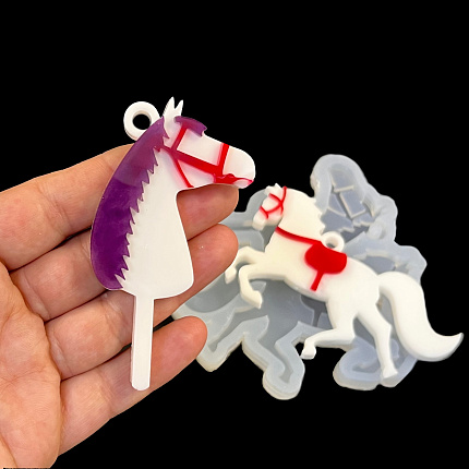 Молд силиконовый "Лошадки"