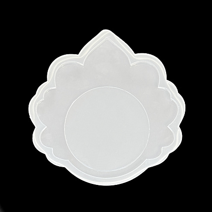 Молд силиконовый "Зеркало "Кокошник", размер мини