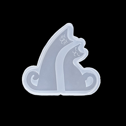 Молд силиконовый "Котики - неразлучники"