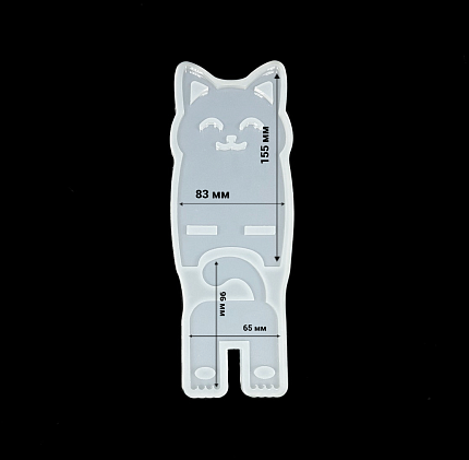 Молд силиконовый "Подставка для телефона "Котик большой"