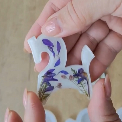 Молд силиконовый "3 лошади"