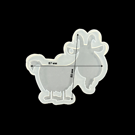 Молд силиконовый "Козел"