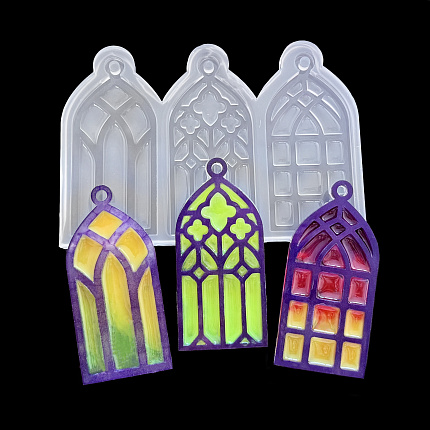 Молд силиконовый "Витражи"