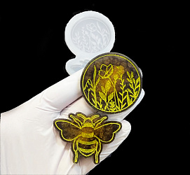 Молд силиконовый "Шмель" (глубина молда 6 мм)