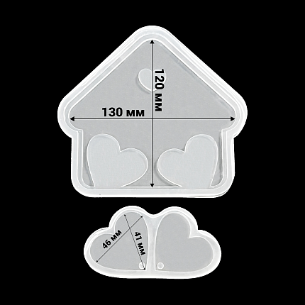 Молд силиконовый "Ключница"