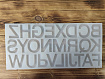 Молд силиконовый. "Алфавит (Английский)" 5 см Условия приобретения - в описании!