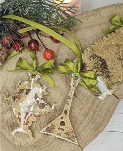 Молд силиконовый "Набор игрушек в русском стиле"