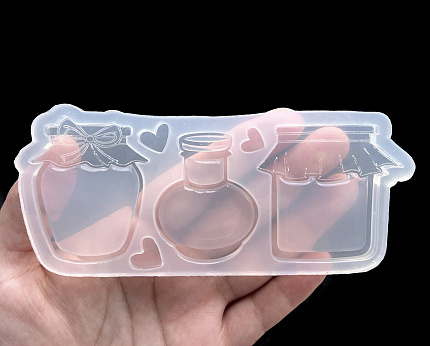 Молд силиконовый "Баночки мини"