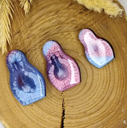 Молд силиконовый "Матрешки" (молд с линзой)