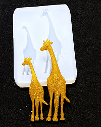 Молд силиконовый "Жирафы"