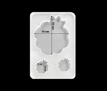 Молд силиконовый "Ежевика"