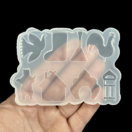 Молд силиконовый "Набор в русском стиле"