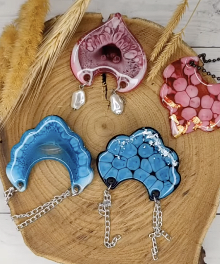 Молд силиконовый "Кокошники" (молд с линзой)