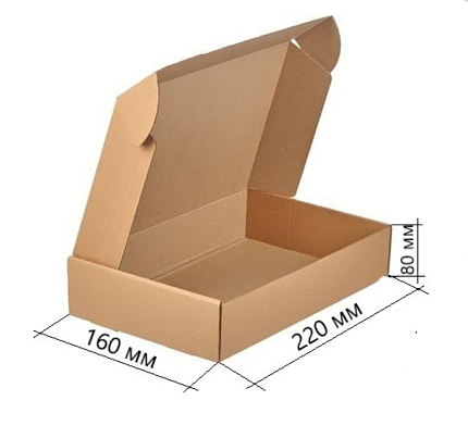 Коробка (размер 22х16х8 см)