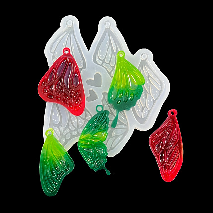 Молд силиконовый "Крылья бабочки"