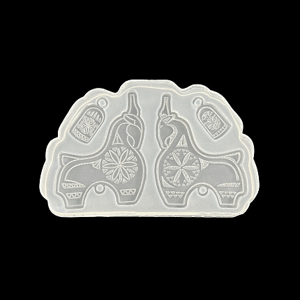 Молд силиконовый "Быки"