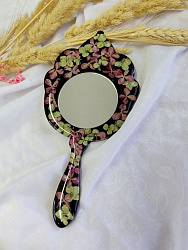 Молд силиконовый "Зеркало с ручкой"