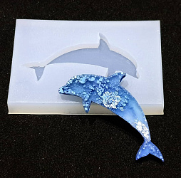 Молд силиконовый "Дельфин"