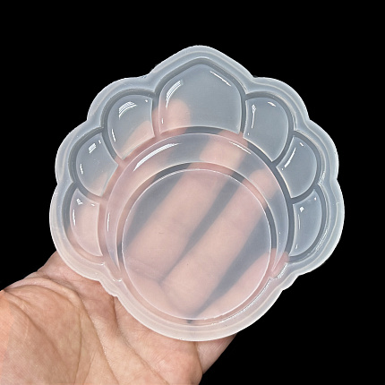 Молд силиконовый "Зеркало "Кокошник", размер мини