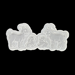 Молд силиконовый "Козы с козлятами"