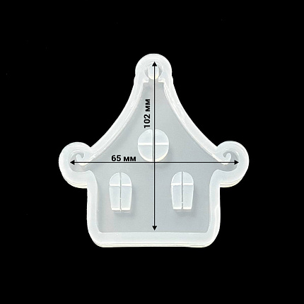 Молд силиконовый "Скандинавский домик" от @flower.eternityy