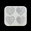 Молд силиконовый "Сердце"