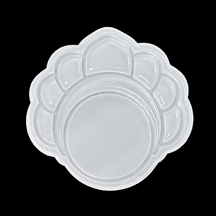 Молд силиконовый "Зеркало "Кокошник", размер мини